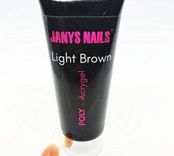 Polygel na Bázi akrylu Light Brown 30g