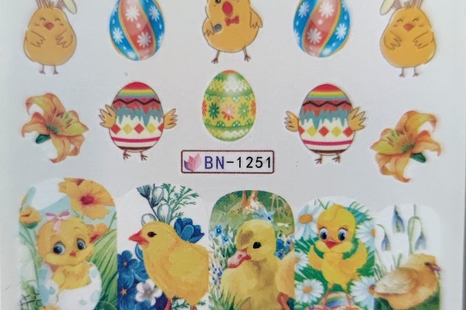 Velikonoční vodotisk 51