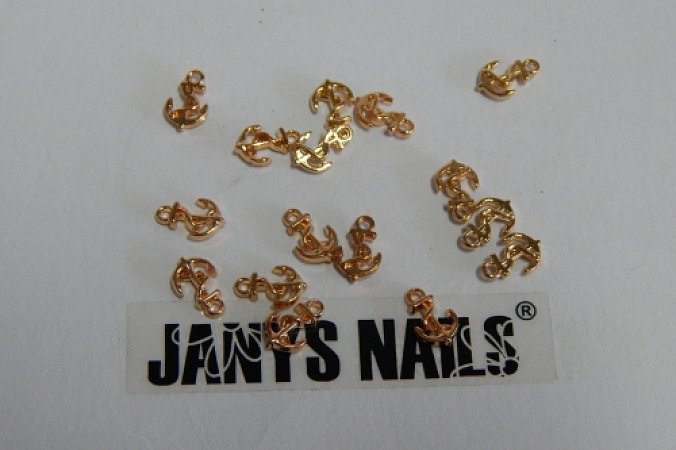 3D Zlatá kotva | Zdobení