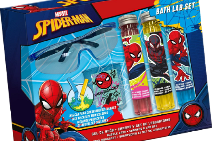 Spiderman labotatorní set