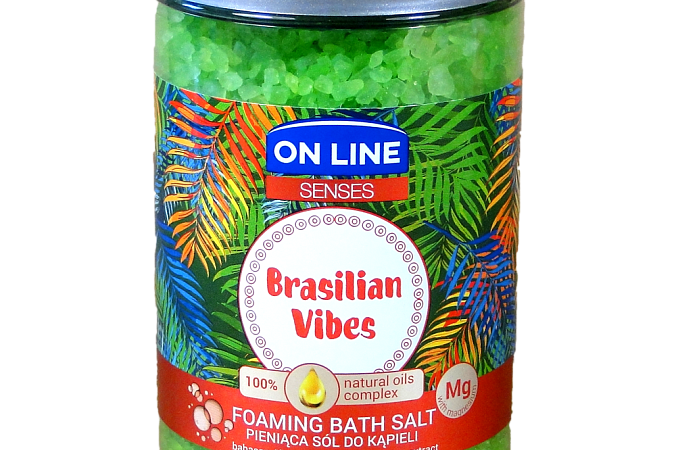 Sůl do koupele Brasilian Vibes 480 g | sůl