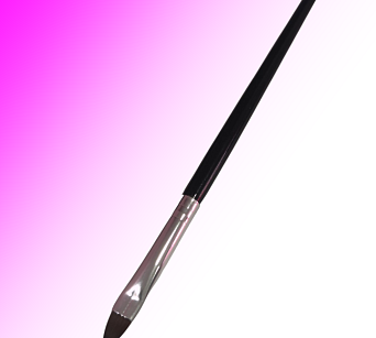 Štětec Gel č. 4 černá rukojeť 