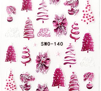 Vánoční 3D nálepka 