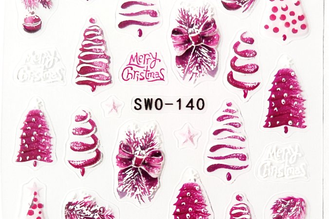 Vánoční 3D nálepka 