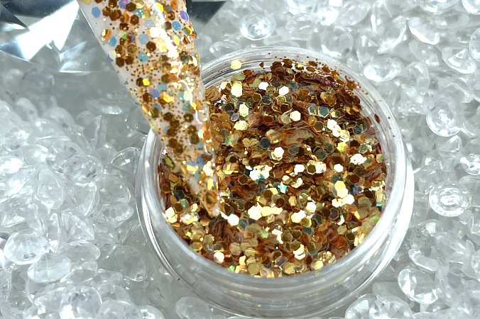 Pihy zlaté hologram 