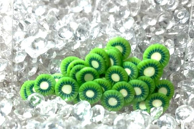 Fimo Kiwi  | Zdobení