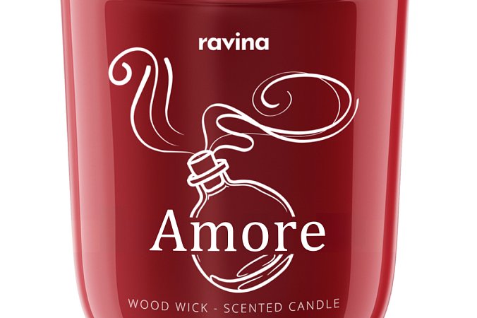 Parfémová sojová svíčka Amor Amor  | Provoň si salon