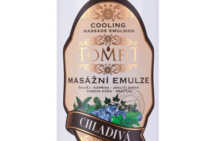 TomFit Masážní emulze chladivá  | Pedikúra