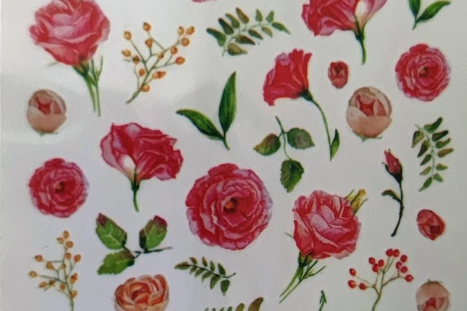 Vodotisk  květ 28 | Zdobení