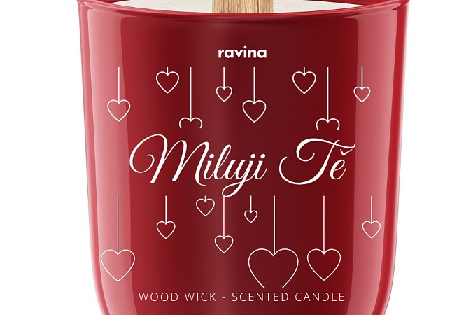 Miluji Tě - Ravina sójová svíčka