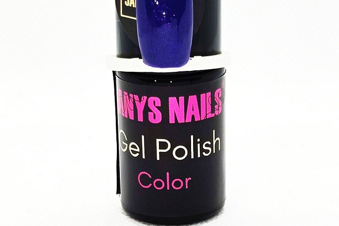 Gellak 149 tmavě modrý se třpytem 