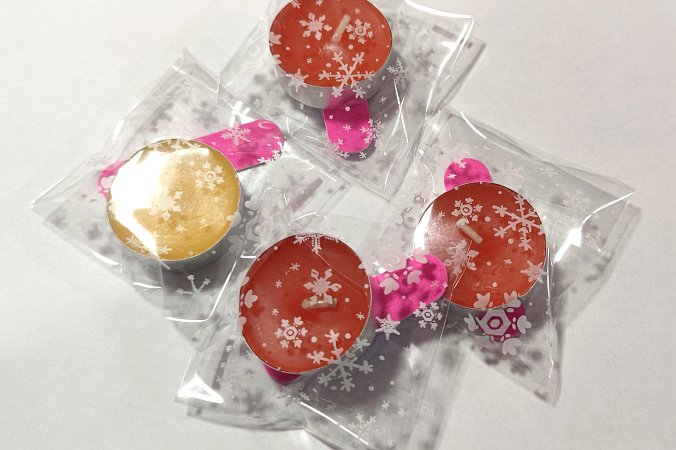 Svíčka s pilníkem baleno 