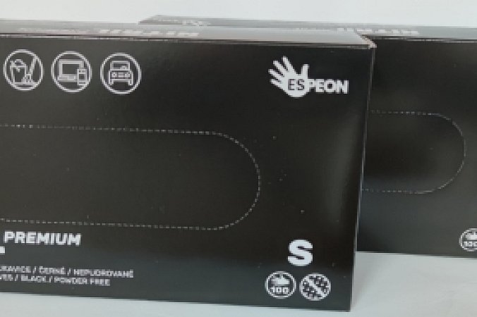 Rukavice Černé Nitril  | Doplňky 