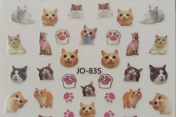 Nálepka kočičky 