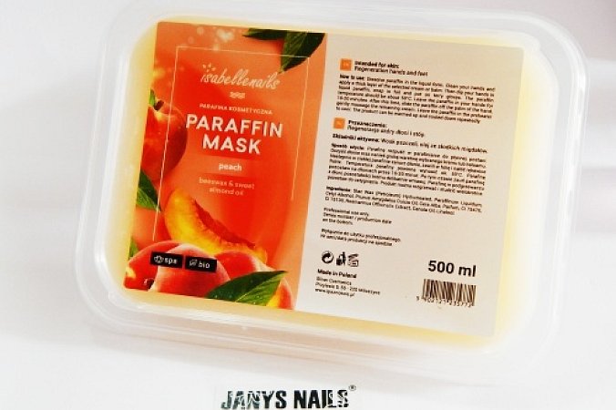 Isabellenails Parafín kosmetický Broskev 500 ml | Parafín program 