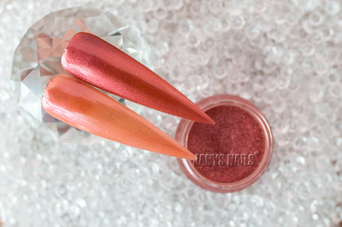 Pigment Pink bronz  | Zdobení