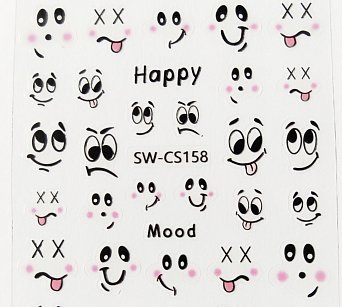 Nálepka smajlík Happy 